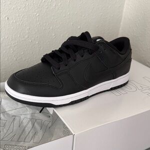 Nike Women’s Black and White Custom Made Sneakers